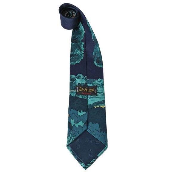 Tie Rack Golf Golfer Novelty Silk Necktie - Picture 5 of 7